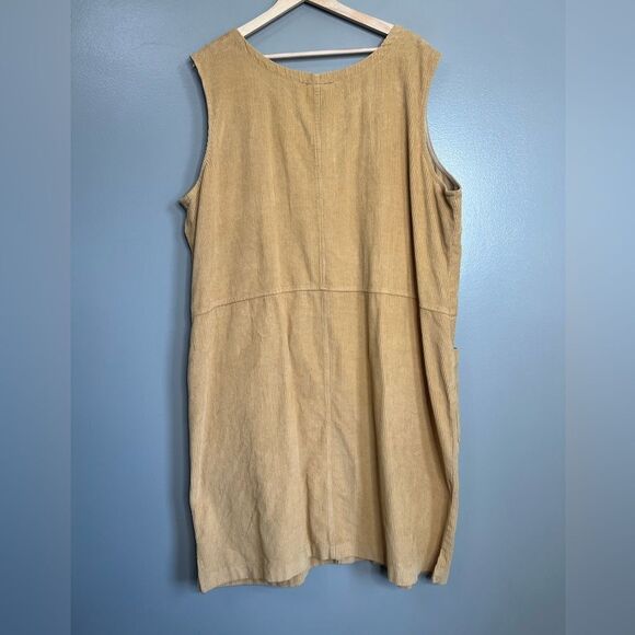 The Vermont country store button down jumper corduroy dress cabin cottagecore - Picture 3 of 6